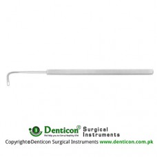 Gass Retinal Detachment Hook With Oval Hole Stainless Steel, 13 cm - 5"